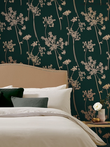 Graham & Brown Emerald Anthriscus A4 Wallpaper Sample (Y98366) | £1