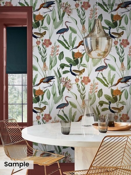Graham & Brown Day Glasshouse A4 Wallpaper Sample (Y98376) | £1