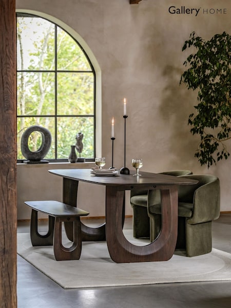 Gallery Home Brown Cirrus Dining Table (Y98395) | £1,200