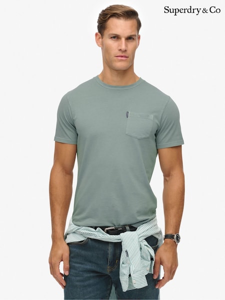 Superdry Green Classic Essential Pocket T-Shirt (Y98539) | £23