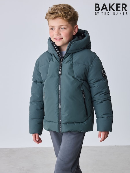 Blue - Baker By Ted Baker Shower Resistant Padded Coat