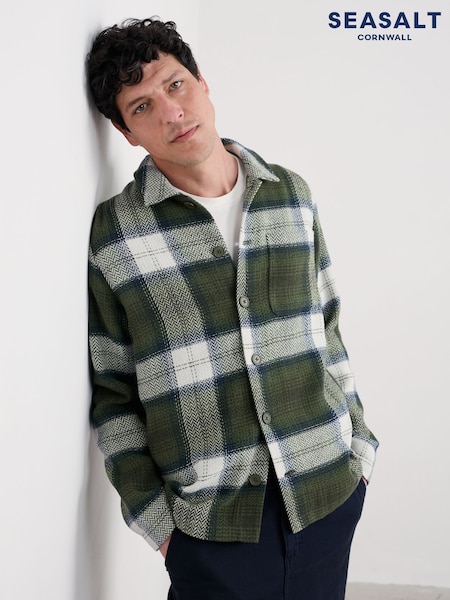 Seasalt Cornwall Green Anchor Home Jacket (Y98978) | £90