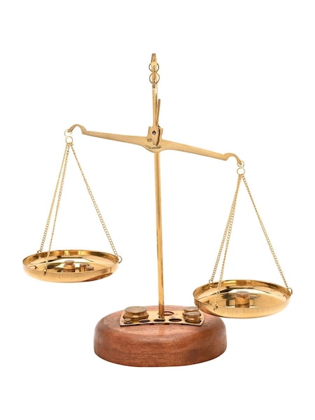 Widdop Brass Harvey Makin Brass Weighing Scales (Y99054) | £30