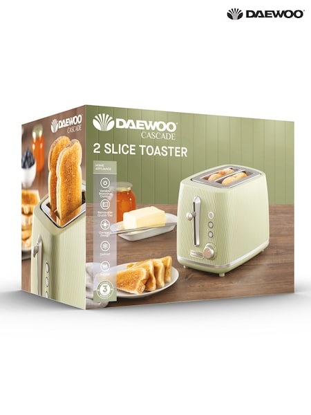 Daewoo Sage Cascade 2 Slice Toaster (Y99162) | £35