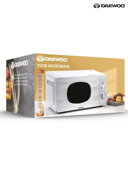 Daewoo White 20L Microwave 700W (Y99163) | £140