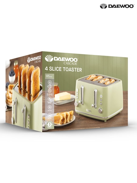 Daewoo Sage Cascade 4 Slice Toaster (Y99170) | £50