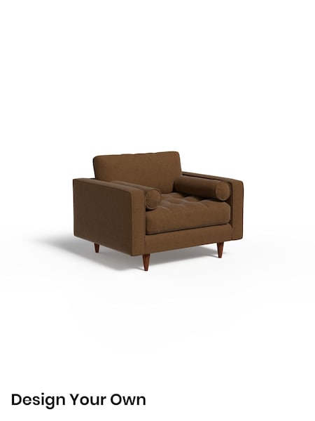 Etched Chenille/Cocoa Brown Scott By Made (Y99295) | £875