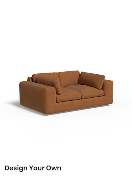 Matt Velvet Easy Clean/Fawn Truffle Natural Alec By Made (Y99397) | £1,425