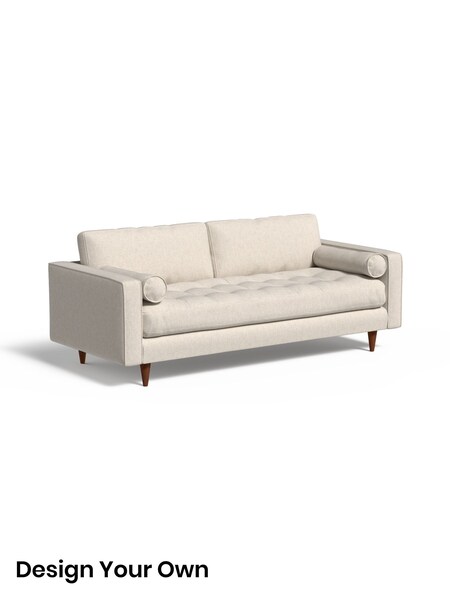 Textured Slub Weave/Light Natural Scott By Made (Y99421) | £1,175