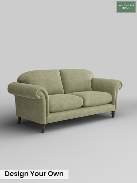 Leander Tweed/Meadow Green Lamont By Nina Campbell (Y99516) | £1,499