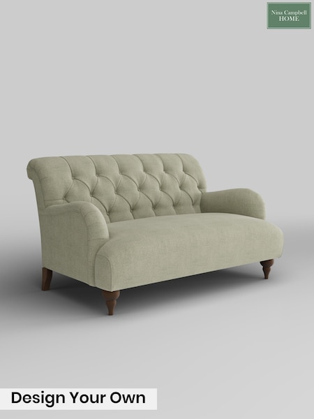 Soren Fine Boucle/Sage Green Milner By Nina Campbell (Y99533) | £1,150