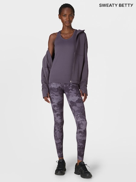 Sweaty Betty Light Blue Full Length Power Workout Leggings (Y99562) | £88