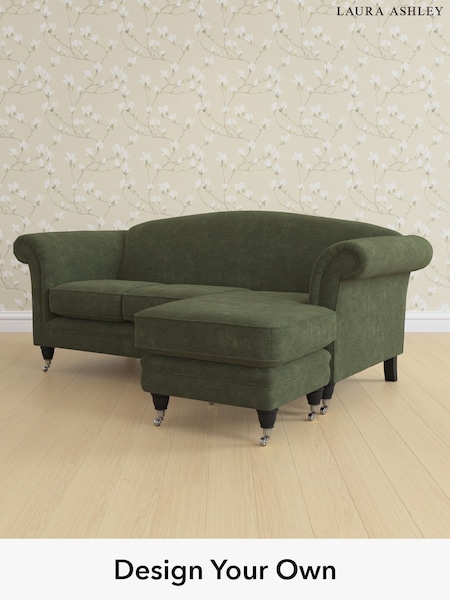 Alwyn Velvet/Ivy Green Gloucester By Laura Ashley (Y99667) | £1,800