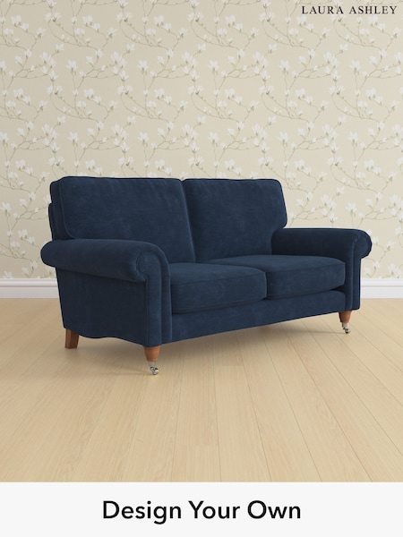 Alwyn Velvet/Midnight Navy Kingston By Laura Ashley (Y99670) | £1,225