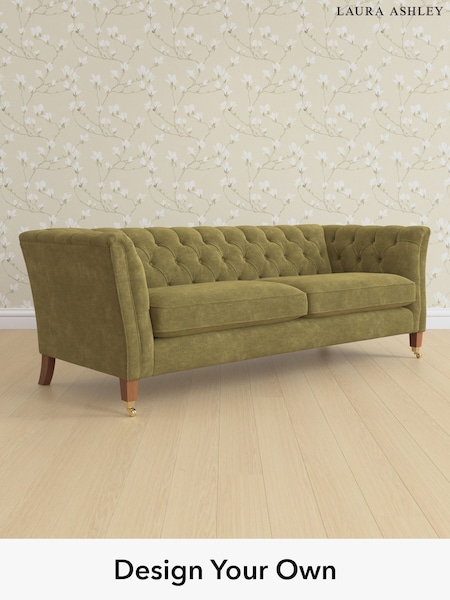 Alwyn Velvet/Olive Green Chatsworth Button Back By Laura Ashley (Y99673) | £1,625
