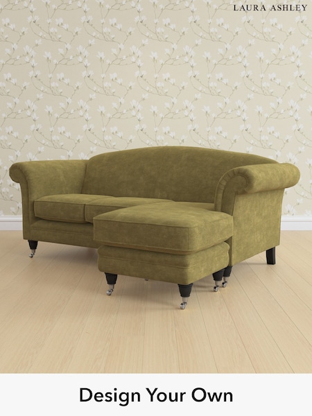Alwyn Velvet/Olive Green Gloucester By Laura Ashley (Y99676) | £1,800