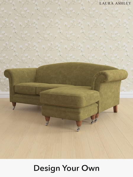 Alwyn Velvet/Olive Green Gloucester By Laura Ashley (Y99676) | £1,800