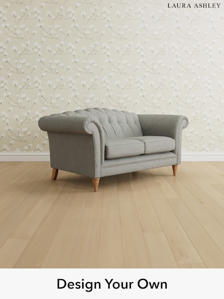 Anneliese/Steel Grey Gloucester Button Back By Laura Ashley (Y99693) | £1,300