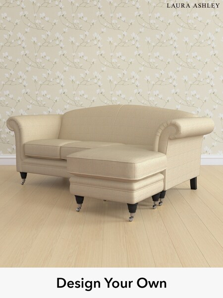 Birchgrove Check/Oatmeal Natural Gloucester By Laura Ashley (Y99741) | £2,000