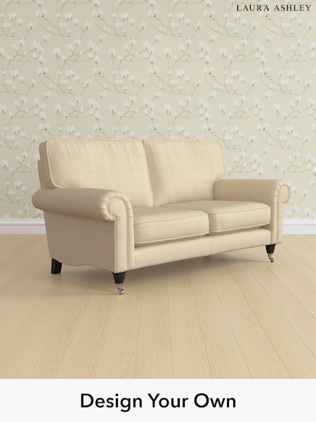 Birchgrove Check/Oatmeal Natural Kingston By Laura Ashley (Y99747) | £1,375