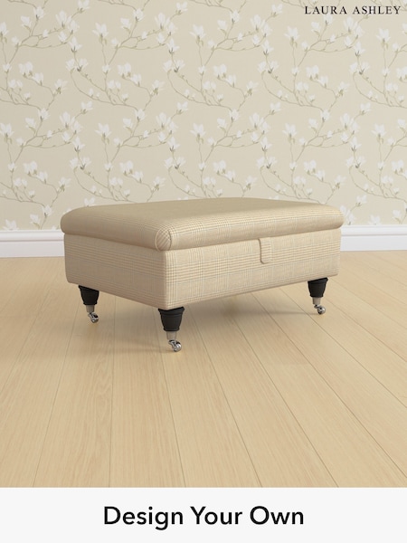 Birchgrove Check/Oatmeal Natural Beaumaris By Laura Ashley (Y99751) | £625
