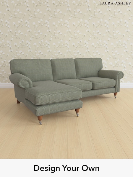 Birchgrove Check/Olive Green Kingston By Laura Ashley (Y99753) | £2,325