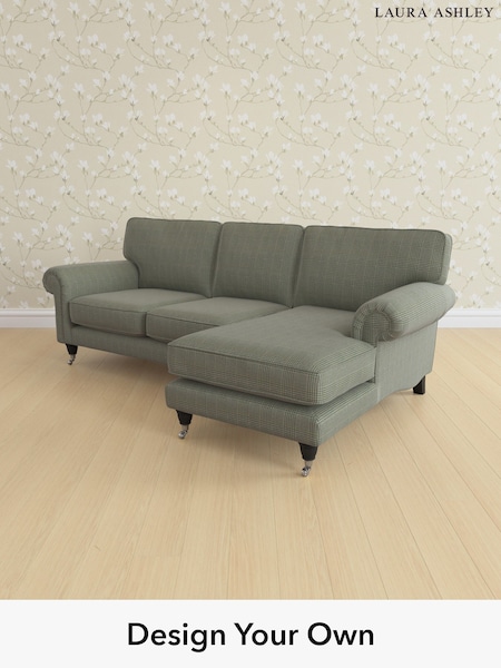 Birchgrove Check/Olive Green Kingston By Laura Ashley (Y99753) | £2,325
