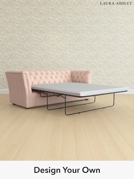 Edwin Chenille/Blush Pink Chatsworth Button Back By Laura Ashley (Y99764) | £2,150