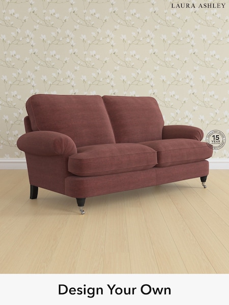 Edwin Chenille/Burgundy Red Beaumaris By Laura Ashley (Y99773) | £1,400