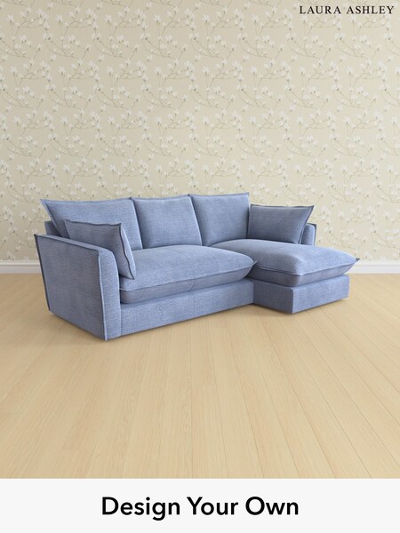 Edwin Chenille/Seaspray Blue Westerham By Laura Ashley (Y99783) | £2,300