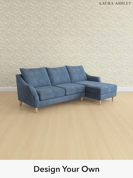 Edwin Chenille/Seaspray Blue Beverley By Laura Ashley (Y99785) | £2,275