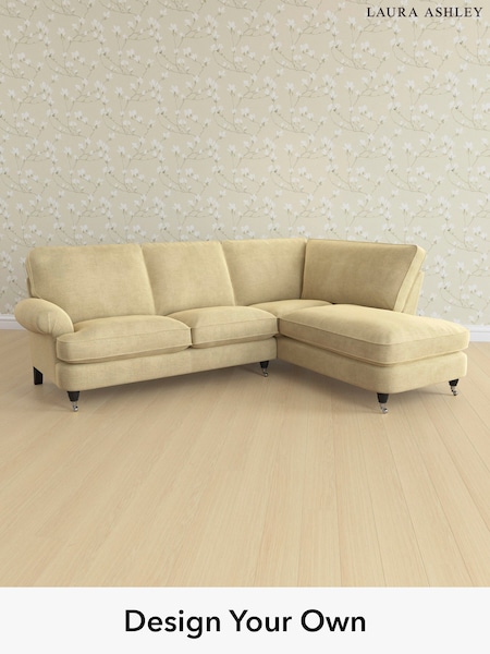 Edwin Chenille/Truffle Natural Beaumaris By Laura Ashley (Y99799) | £2,450