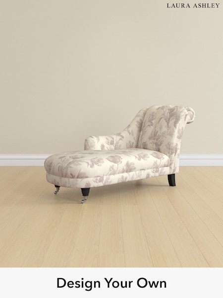 Gosford Weave/Dusky Plum Purple Gloucester Button Back By Laura Ashley (Y99820) | £1,100