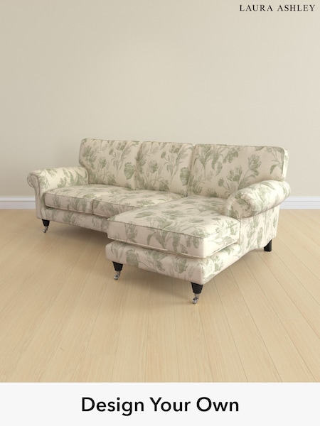 Gosford Weave/Sage Green Kingston By Laura Ashley (Y99826) | £2,125