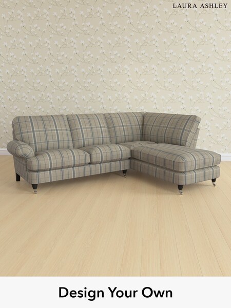 Longstowe Check/French Grey Beaumaris By Laura Ashley (Y99901) | £2,550