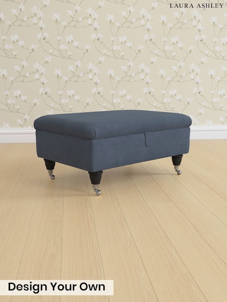 Lundar Chenille/Navy Blue Beaumaris By Laura Ashley (Y99944) | £525