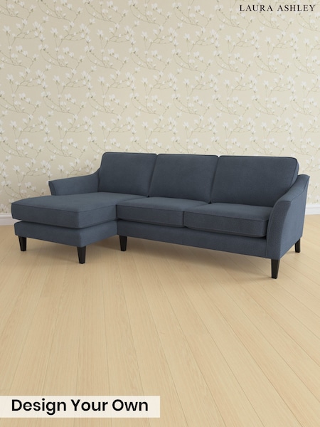 Lundar Chenille/Navy Blue Marford By Laura Ashley (Y99945) | £2,050