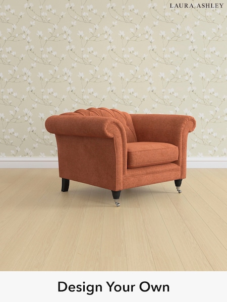 Nantmor/Rust Orange Gloucester Button Back By Laura Ashley (Y99967) | £900