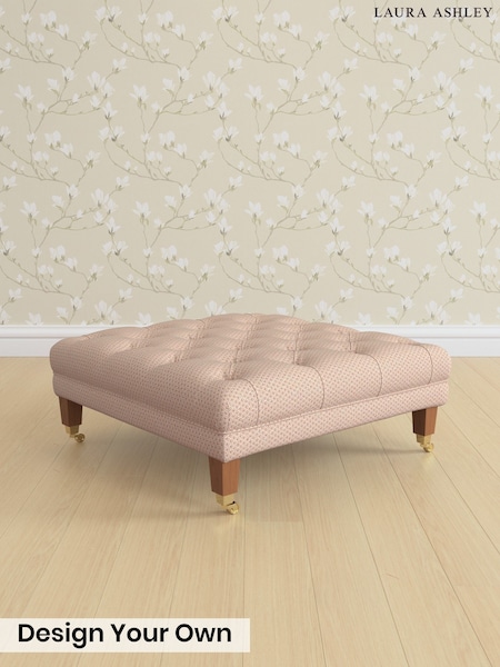 Melbreak Geo/Chalk Pink Chatsworth Button Back By Laura Ashley (Y99981) | £650