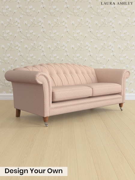 Melbreak Geo/Chalk Pink Gloucester Button Back By Laura Ashley (Y99986) | £1,600