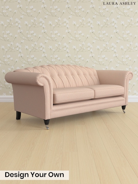 Melbreak Geo/Chalk Pink Gloucester Button Back By Laura Ashley (Y99986) | £1,600