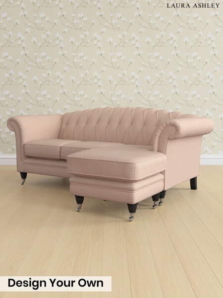Melbreak Geo/Chalk Pink Gloucester Button Back By Laura Ashley (Y99986) | £2,000