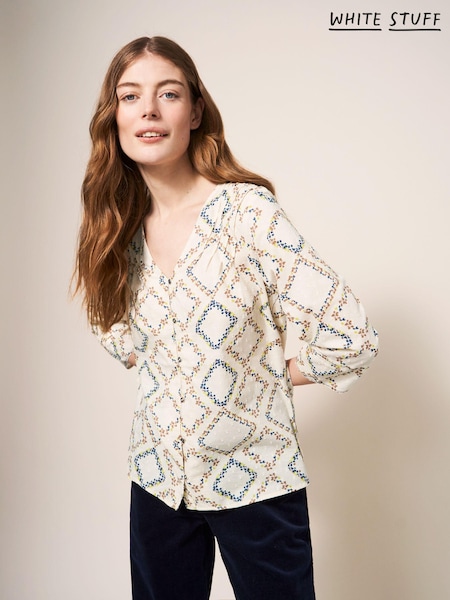 White Stuff Rae Organic Cotton Top (100196) | €15