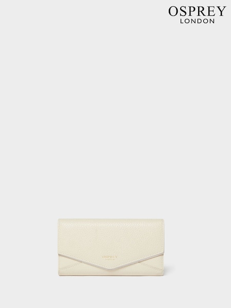 Natural - Monedero mediano de cuero Matinee The Core de Osprey London