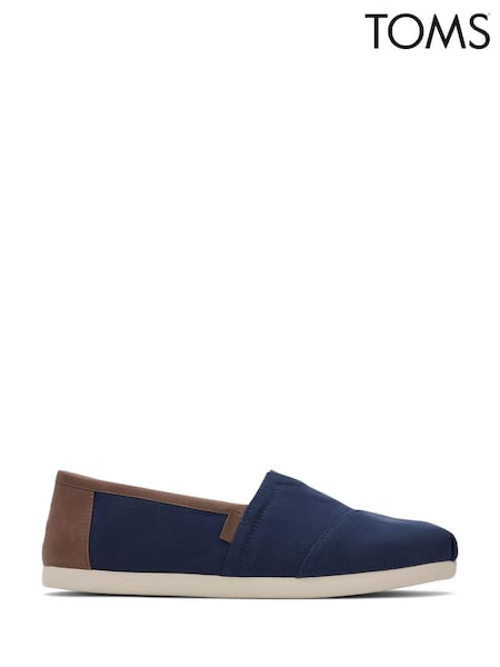 Bleumarin - Pantofi Toms Vegan Alpargata Drizzle Twill (102060) | 217 LEI
