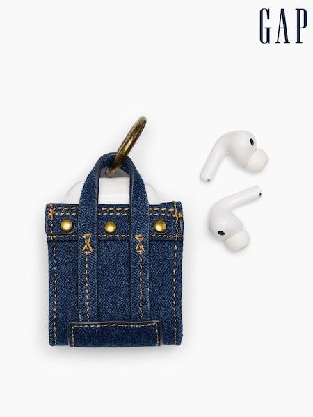 Denim Headphone Case - Gap Bag Charm