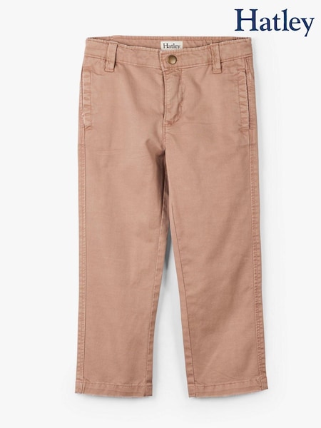 Hatley Boys Natural Twill Chino 100% Cotton Trousers (102646) | €21