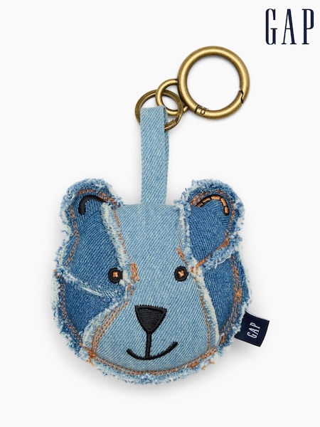 Denim Brannan Bear - Přívěsek na tašku Gap