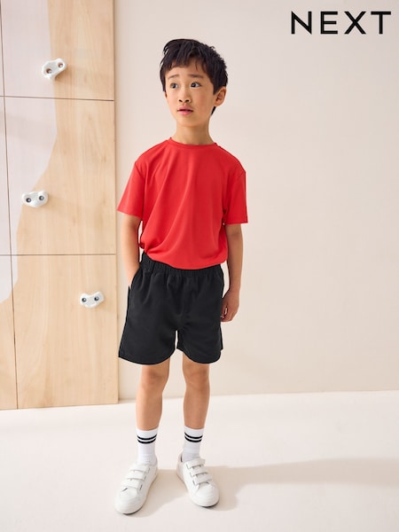 Negro - Rugby Sports Shorts (3-16yrs) (102910) | 7 € - 15 €