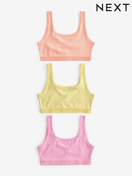 Pisani pasteli - Scoop Crop Tops 3 Pack (5-16yrs) (103097) | € 7 - € 10